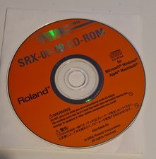 Roland CD ROM for SRX-06, SRX-07, SRX-08, SRX-09. As new