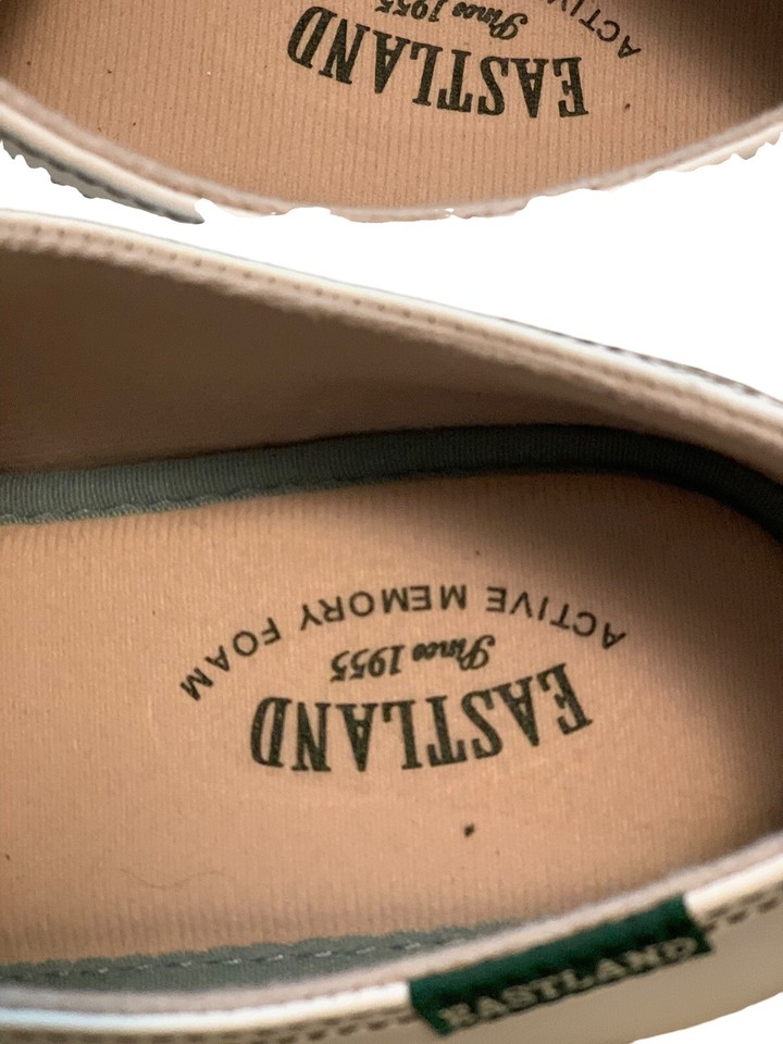 New Women Sz 10 Eastland Oxford Sadie Lace Up Retro Pinup Style Leather