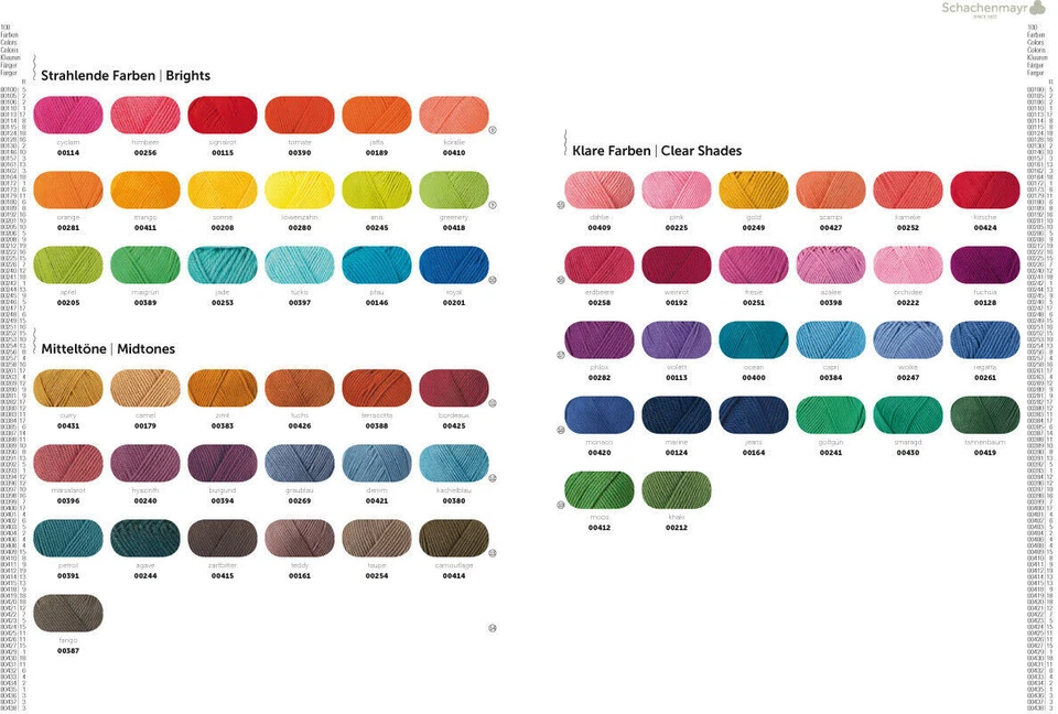 Schachenmayr Catania 50g | 100% Baumwolle | Stricken Häkeln Garn (47,80€/kg) - Bild 3 von 4