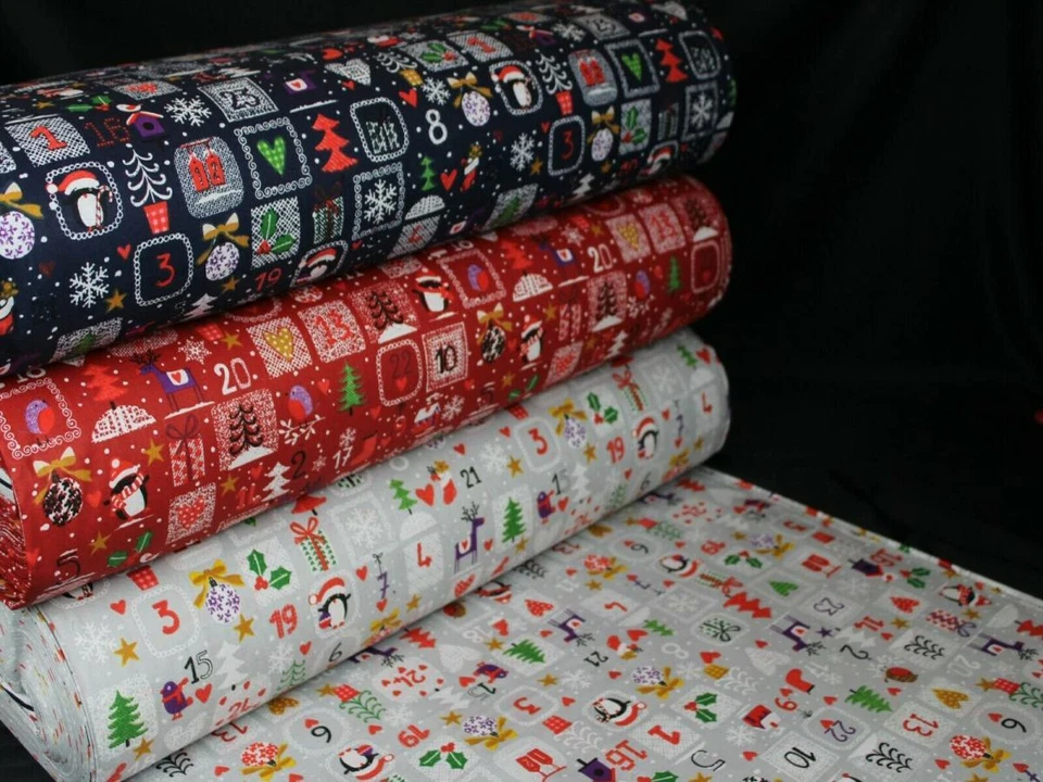 240cm Popeline Baumwollstoff Meterware Stoff Baumwolle Stoffe Muster EXTRABREIT - Bild 3 von 4