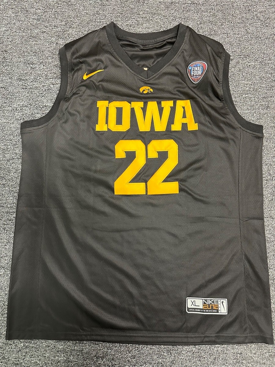 Caitlin Clark SIGNED BLACK NIKE FINAL FOUR JERSEY autograph