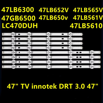 LED-Streifen(8) für LG 6916L-1948A 6916L-1949A 6916L-1961A 6916L-1962A 47LB6000