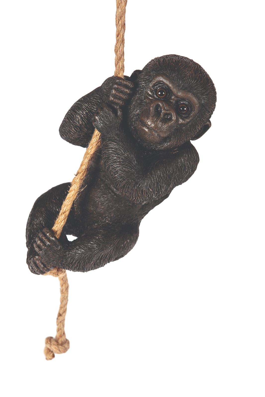 Climbing Gorilla Garden Ornament Realistic Resin Statue Home Figurine Jungle