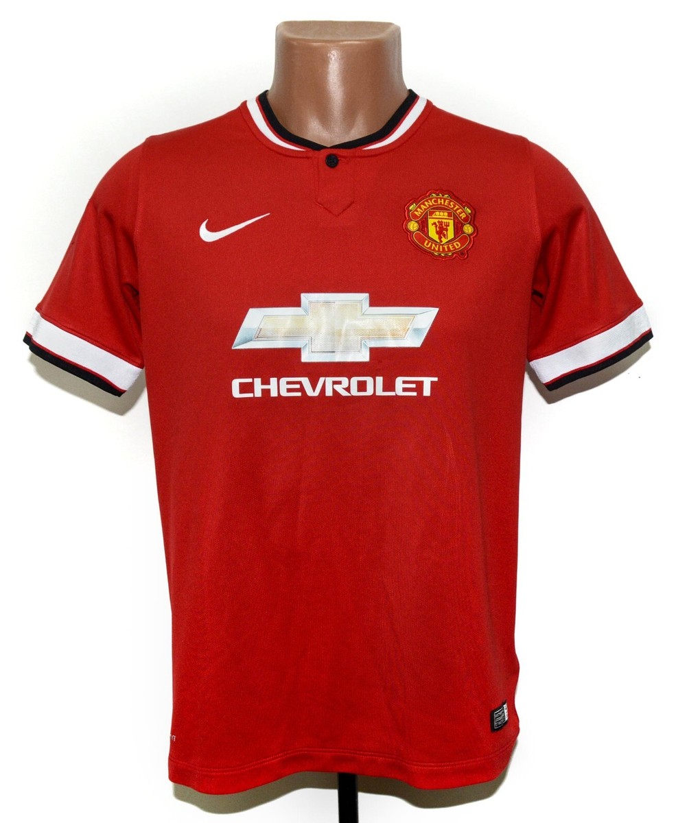 MANCHESTER UNITED 2014/2015 AWAY FOOTBALL SHIRT JERSEY NIKE SIZE