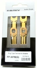 Furutech FP-307B(G) GOLD Plated POWER Cable RING type Terminal Breaker *4pcs