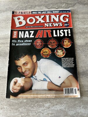 Boxing News Magazine ~ Naseem Hamed s ~ April 1996