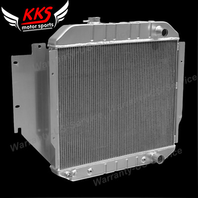 KKS 3 Row Aluminum Radiator For 1992-96 Ford E150 E250 E350 Econoline Van 4.9 L6