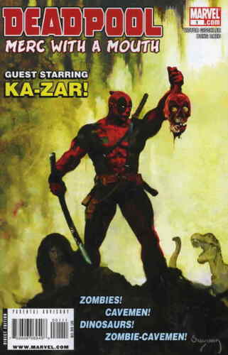 Deadpool: Merc with a Mouth #1 VF/NM; Marvel | Joe Kelly Suydam Ka-Zar - we comb - Photo 1/1