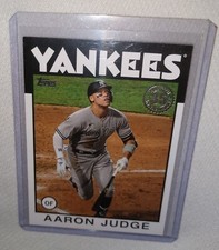 2021 Topps Aaron Judge 1986 Anniversary Insert #86B-99 New York Yankees Card 99