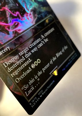 MTG Noctis's Death Magic (Rainbow Foil) Secret Lair x Final