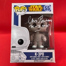 CHRIS PARSONS signed Autogramm Funko Pop STAR WARS in Person autograph ACOA