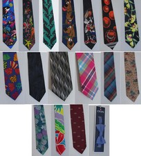 Mens Ties - Excellent Condition 17 Ties Available Silk, Polyester, or Cotton