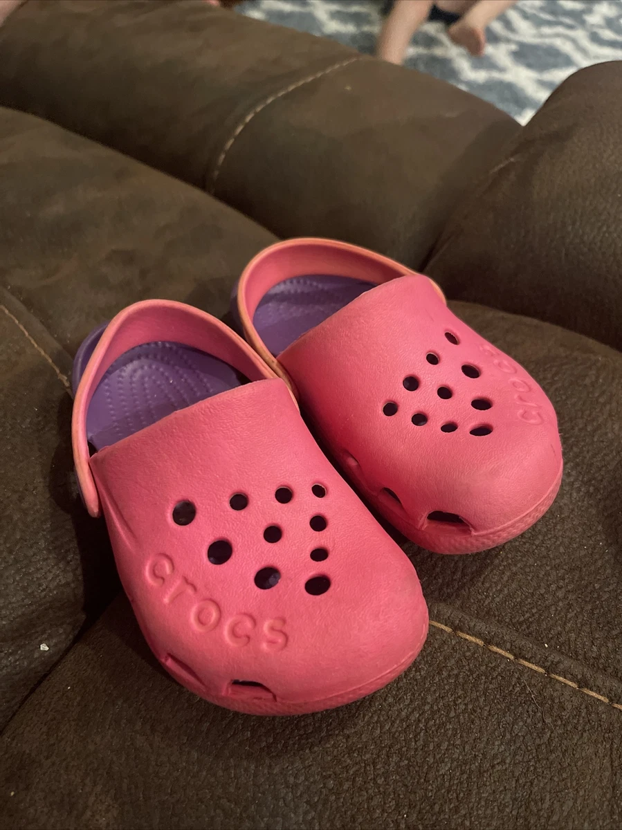 Girls crocs 2025 size 8
