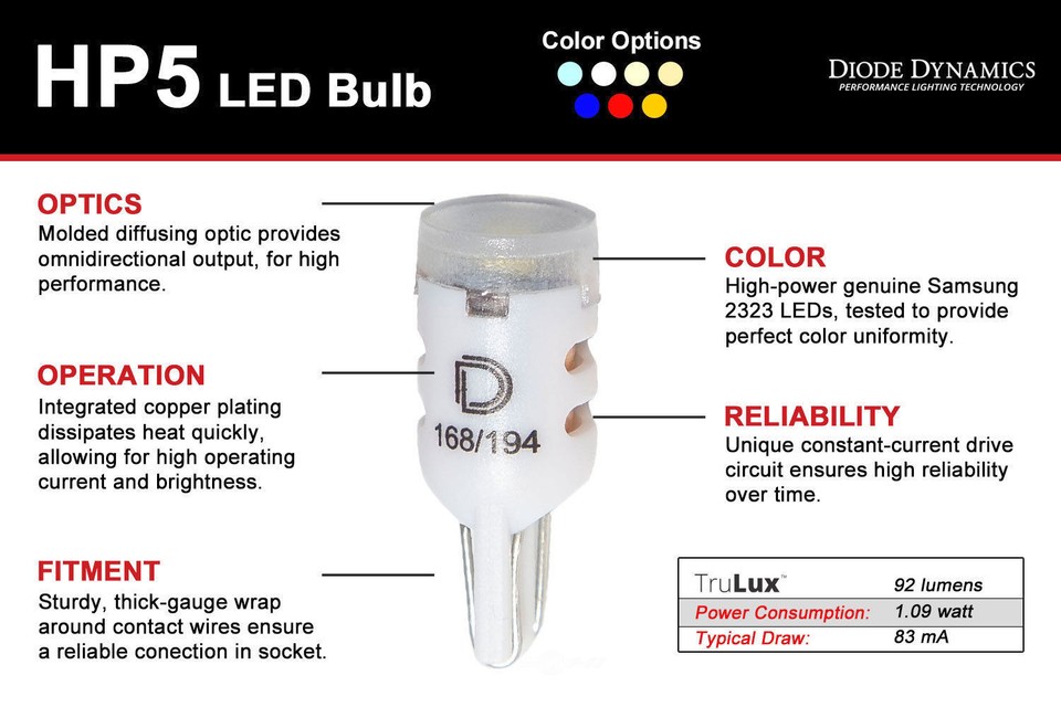 Trunk Light Bulb Diode Dynamics DD0027S | eBay