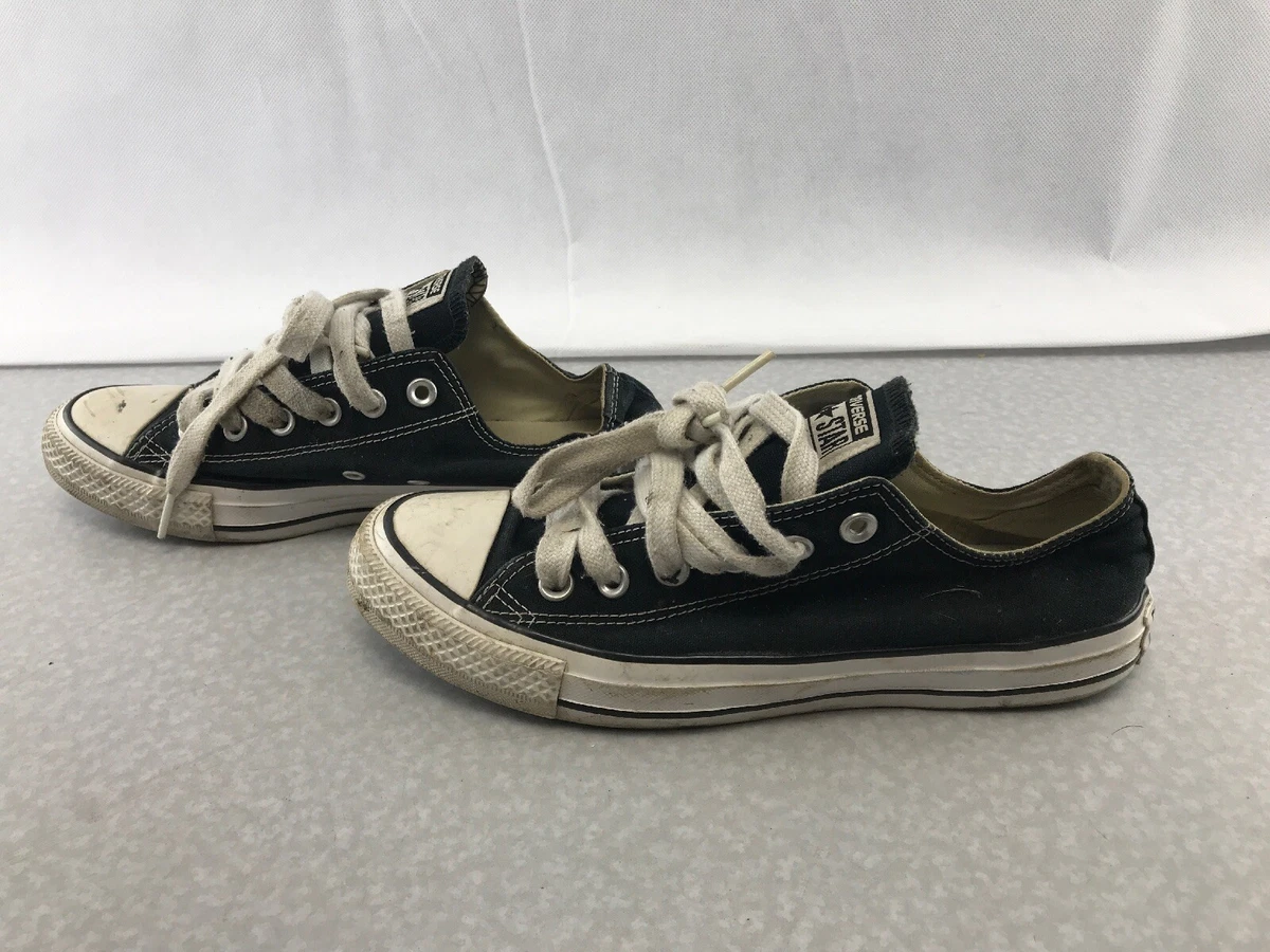 Black converse size 6 clearance ebay