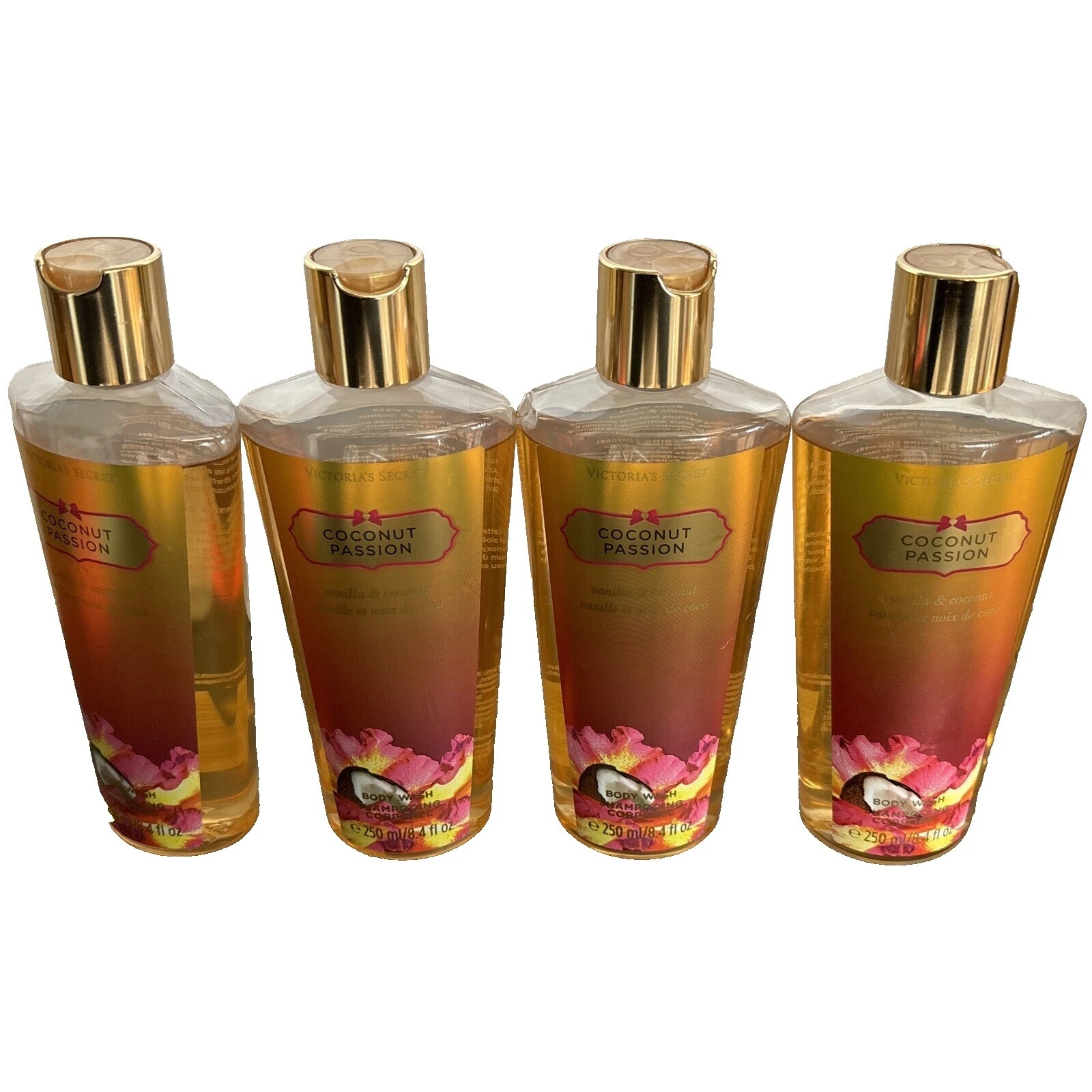 Victoria's Secret Coconut Scent Liquid Body Washes & Shower Gels