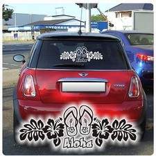 Autoaufkleber Hibiskus Blumen Sticker Aloha Hawaii Auto Aufkleber Hibiscus A095 