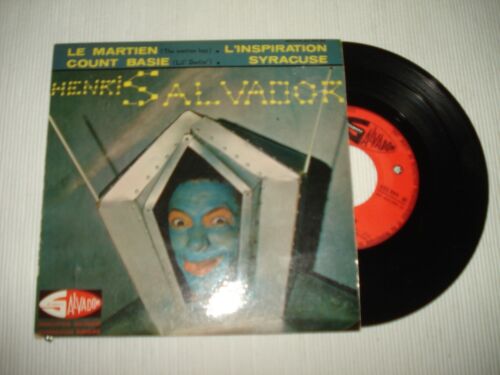 B13 / Henri Salvador – Le Martien  - EP – 432.999 BE - Fr 1963  EX/N.M - Afbeelding 1 van 4