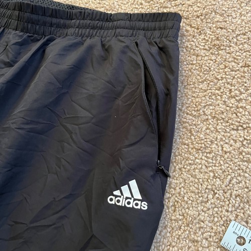 Adidas Climacool Mens Size L Large Track Pants (33x31) black Athletic - Picture 5 of 12
