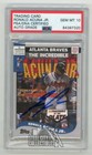 Ronald Acuna Jr 2021 Topps Project 70 Autographed Card #286 - PSA/DNA 10
