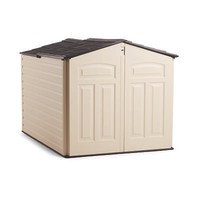 Rubbermaid 96 Cubic Feet Low-profile Slide Lid Outdoor Storage Shed | 1800005 on sale Rubbermaid 96 Cubic Feet Low-profile Slide Lid Outdoor Storage Shed | 1800005 on sale
