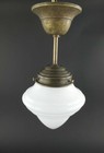 Jugendstil Deckenlampe Antik Messing – Hängelampe Mit E27 Für Wohnzimmer & Flur