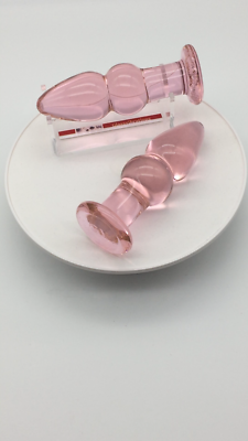 Glas Plug Anal Plug Wonneproppen Glasplug Anal Dildo Massage  GLASSVIBRATIONS | eBay