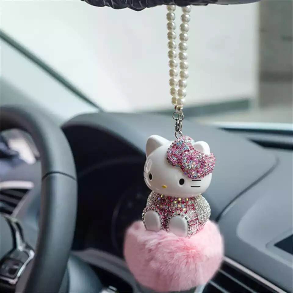 Ornements de Voiture Sans Visage: Pendentif Rétroviseur de Voiture