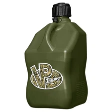 VP Racing 5.5 Gallon Square Camo Racing Utility Jug, 1 Camo Jug