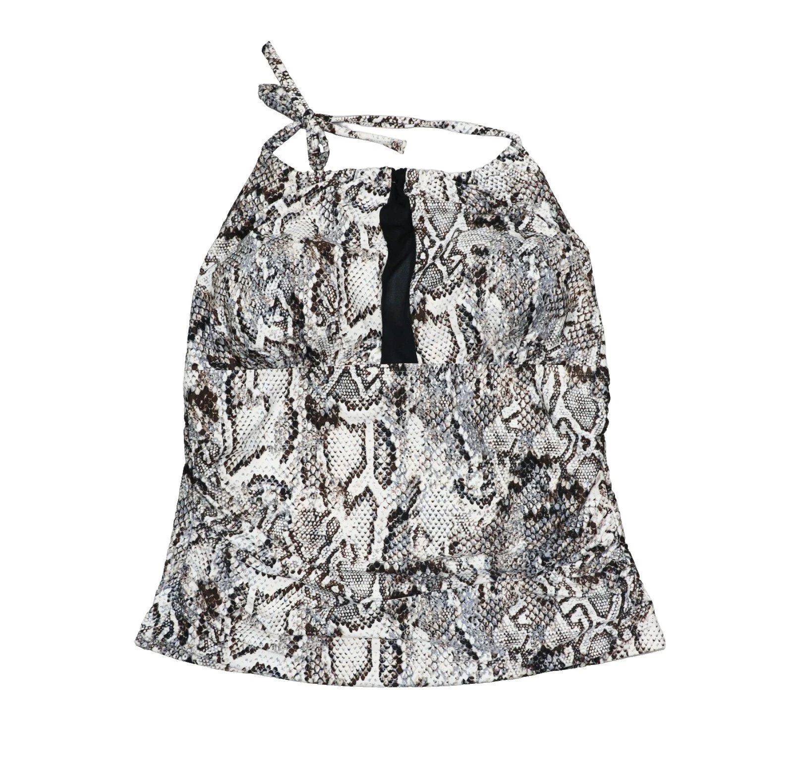 Купальник разноцветный с анималистичным принтом Calvin Klein для женщин