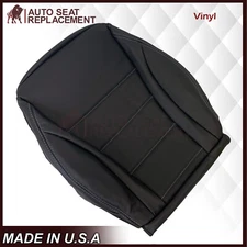 2015-2021 For Mercedes C-Class Passenger Base Syn. Leather Car Seat Cover Black