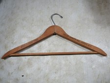 Vintage/Antique Wooden Clothes Hanger B B Clothes Shop 164-08 Jamica New York