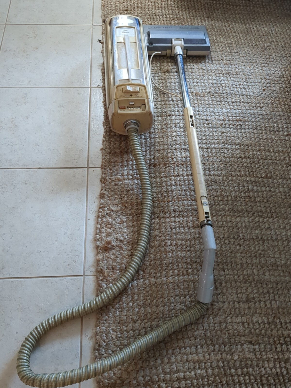 Electrolux Super J Golden Jubilee Model 1401 Canister Vacuum Cleaner