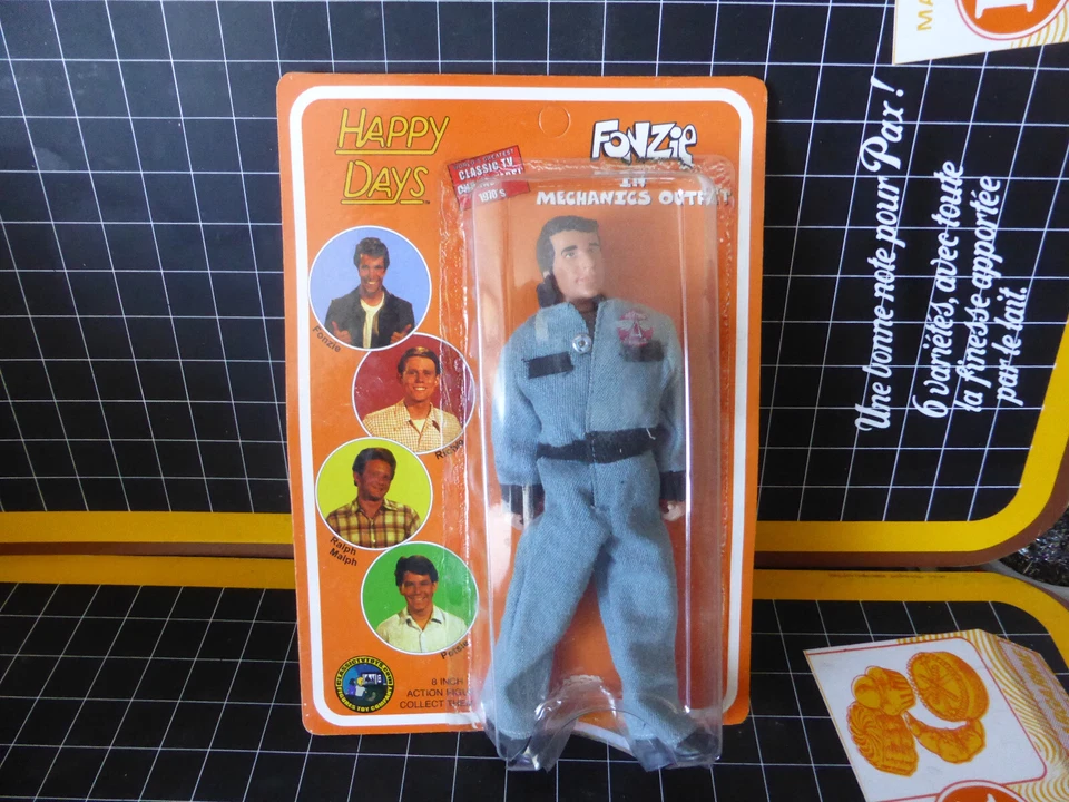 Happy days fonzie figurines - figurine toys compagny (mego) 8 inch - Photo 1/4
