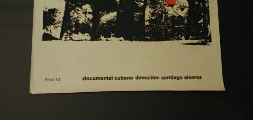 Cuban Art Silkscreen Movie Poster "Piedra Sobre Piedra" Ñiko 1973 - Picture 4 of 10
