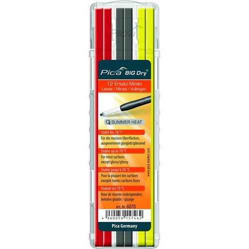 Pica BIG-Dry Summer Heat Refill Leads, 12PK 6070