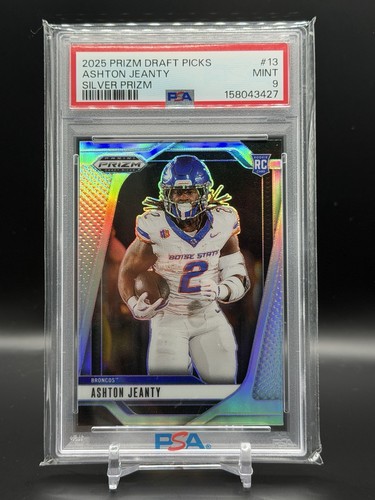 2025 Panini Prizm Draft Picks Ashton Jeanty [Silver] #13 card