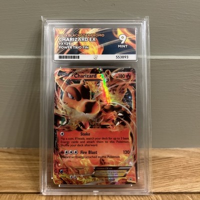 Charizard EX XY29 Ace 9 Power Trio Tin Black Star Promo Box 2014 Holo 
