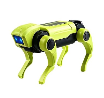 Solar Powered Robotic Dog Walking Toy DIY STEM Educational Robot