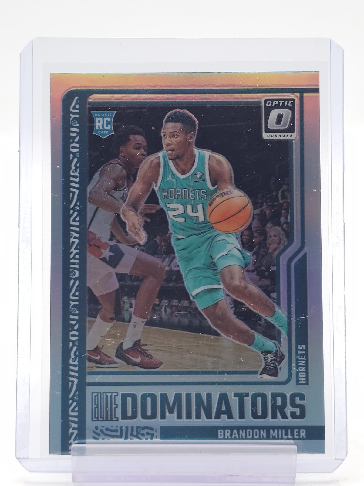 BRANDON MILLER 2023-24 DONRUSS OPTIC ELITE DOMINATORS ROOKIE HOLO PRIZM Q1713