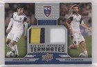 2011 Upper Deck Premium Series /25 Kyle Beckerman Javier Morales #TM-MB