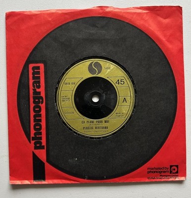 Plastic Beretrand - Ca Plane Pour Moi - 7'' Vinyl Single