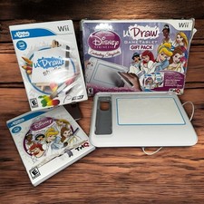 OPEN BOX Wiiu Draw Disney Princess GameTablet Giftset With Enchanting Storybooks