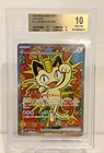 Meowth ex 114/080 M3: Nihil Zero SAR BGS 10 Pristine Holo USA  Seller Japanese