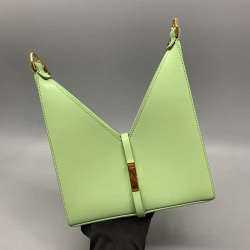 Givenchy Mini Cut-Out Shoulder Bag Green