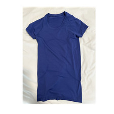 lululemon Swiftly Tech Women s Size 4 Blue Sh...