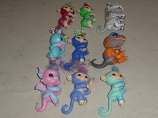 WOWWEE FINGERLINGS INTERACTIVE TOY FIGURE LOT CHRISTMAS DRAGON DINOSAUR TIGER