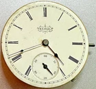 * 1892 6S ELGIN Gr 95 M 1   7J POCKET WATCH Movement For Parts  Repair   L39