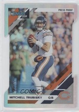 2019 Panini Donruss Press Proof Silver Die-Cut /75 Mitchell Trubisky #49 04br