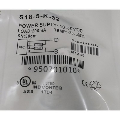 1PCS NEW For DATALOGIC S18-5-K-32 Photoelectric Switch Sensor